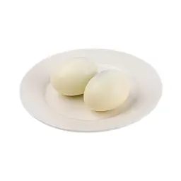 صحن بيض مسلوق